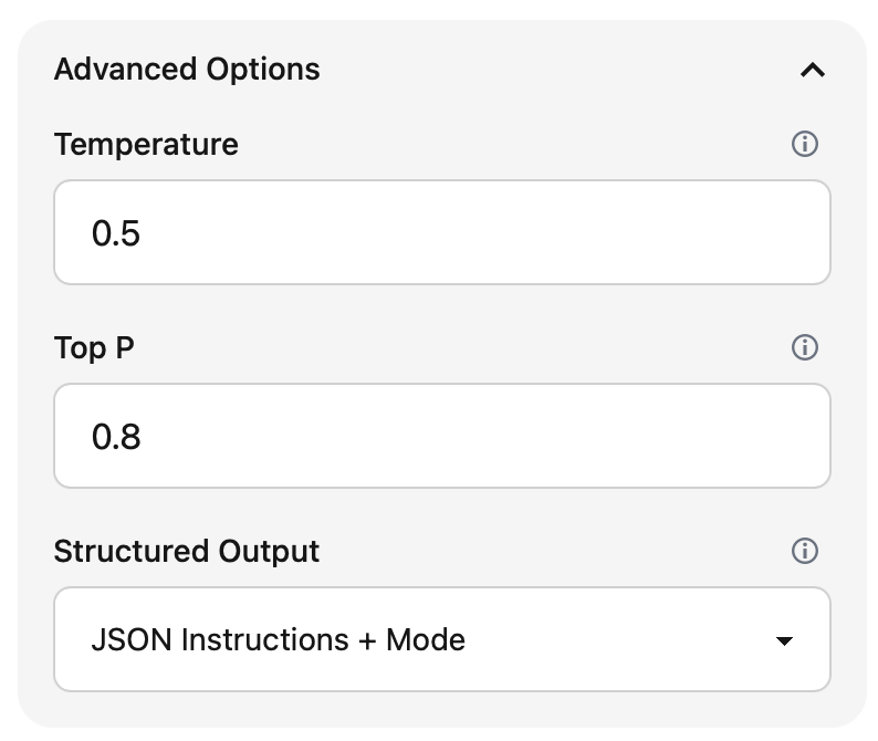 Overriding model suggestions